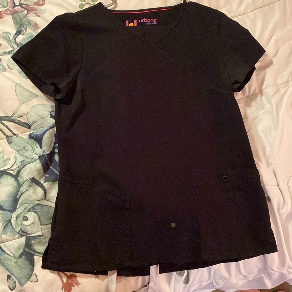Scrub set size small tall, black